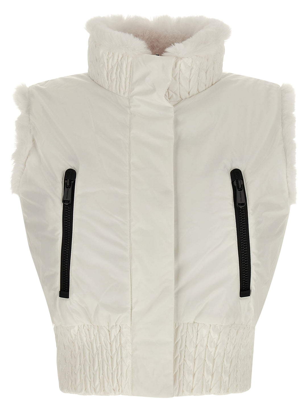 Goldbergh Dahlia Gilet - Bianco | 8c6c40d6ba864c2ff06a6f71eb381ad5eb83bda3