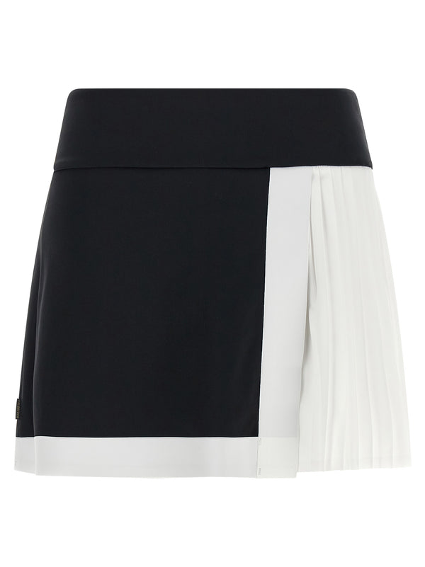 Axelle Bermuda und kurze Hose Weiß/Schwarz