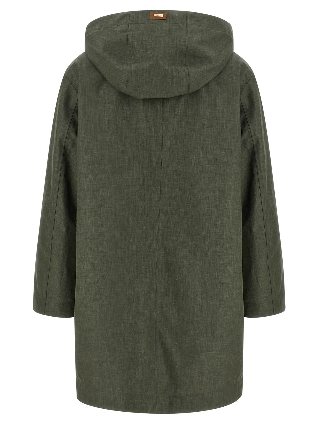 Herno Linen Raincoat Trench e Impermeabili - Verde | efafa0230cf245c0e54539294d5f3da2a487c6a8