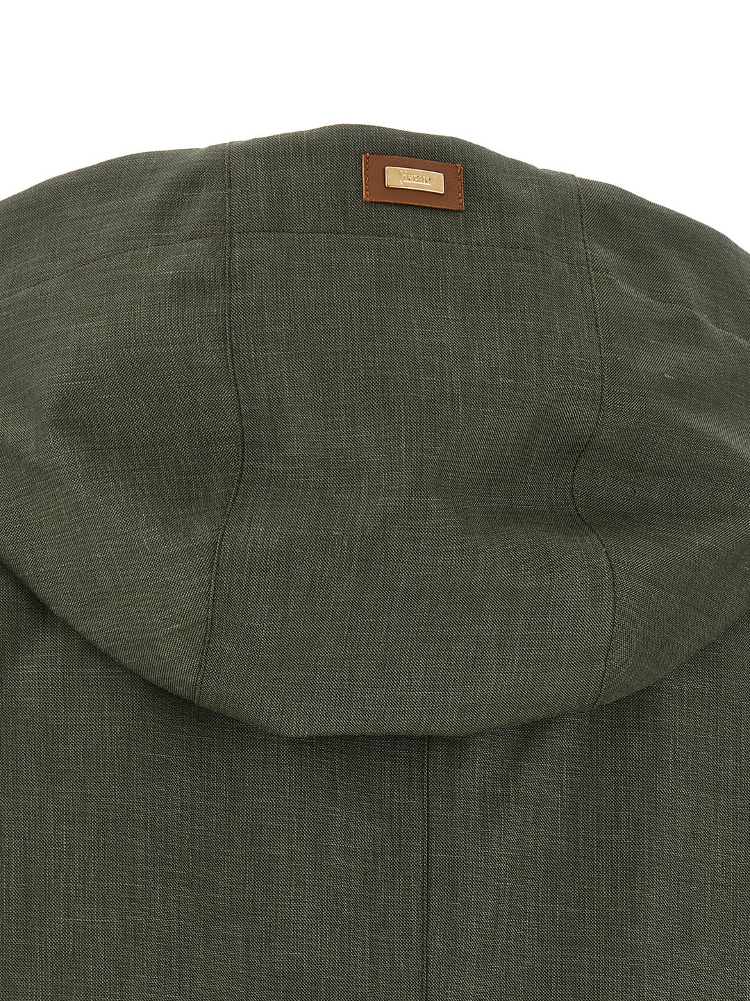 Herno Linen Raincoat Trench e Impermeabili - Verde | 1a1e403486e19e36ee73867ddf1b237b8368a497