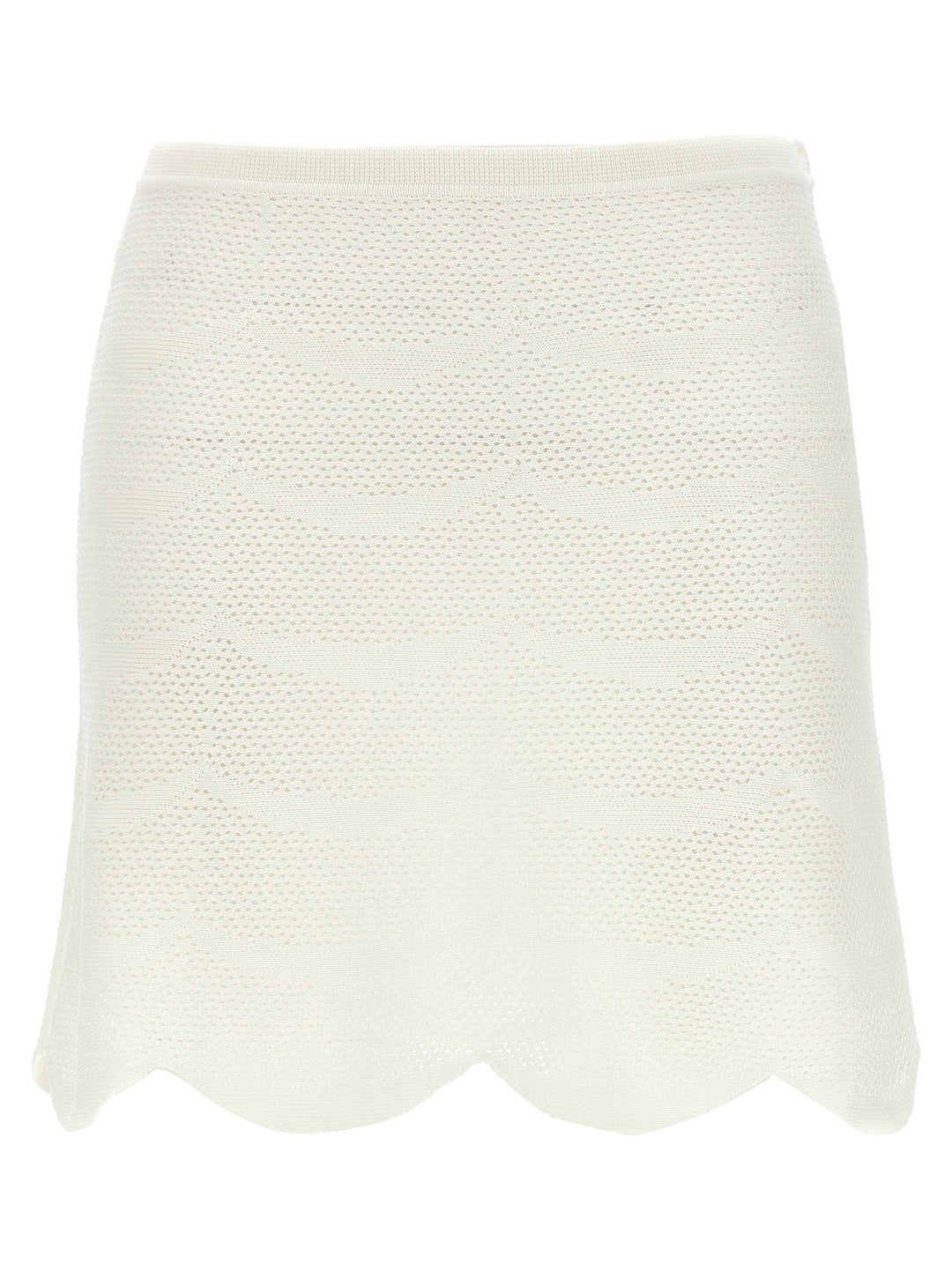 Tom Ford Crochet Mini Skirt Gonne - Bianco | 0a06772a91dd2ef06f3f7fb16acb454a8313a39e