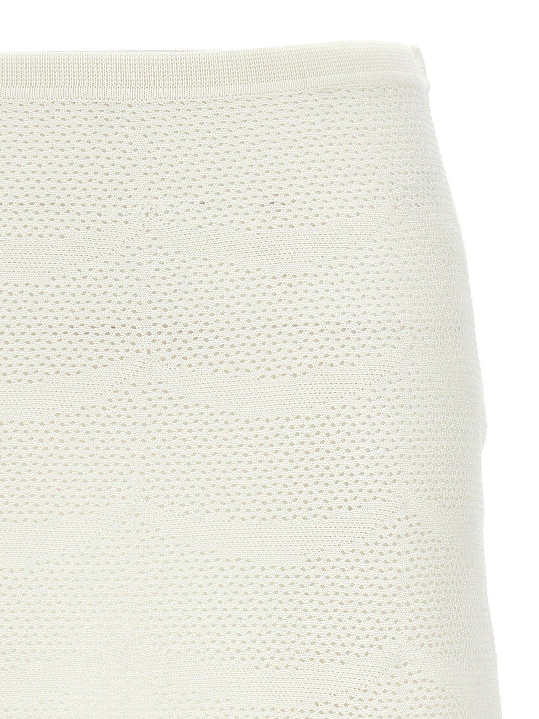 Tom Ford Crochet Mini Skirt Gonne - Bianco | 9a5844ddb6f403827a96dbc69785379ff496f218