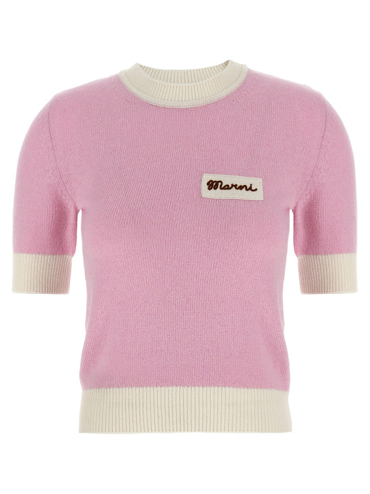 Cropped Sweater Maglioni Rosa