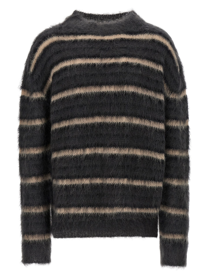 Marni Striped Sweater Maglioni - Grigio | c7c4a9ea7ffecd826e8710e8da901400cfdd0ac4