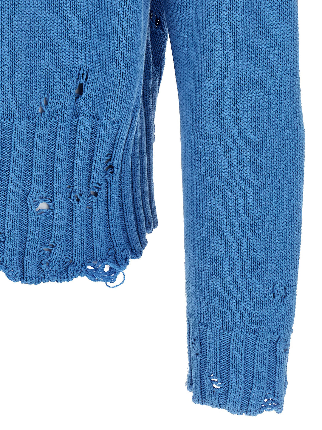 Marni Logo Embroidery Sweater Maglioni - Blu | d88d9fe7bcbb4bd2d408fb335b477d464d55d32f