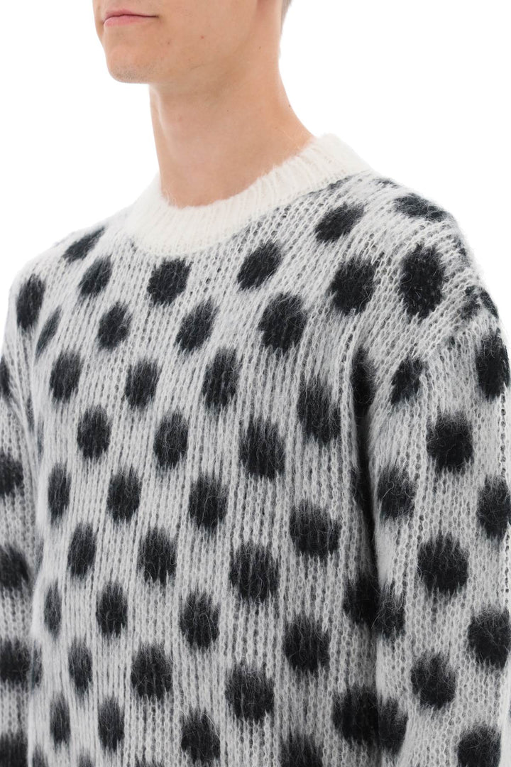Pullover A Pois In Mohair