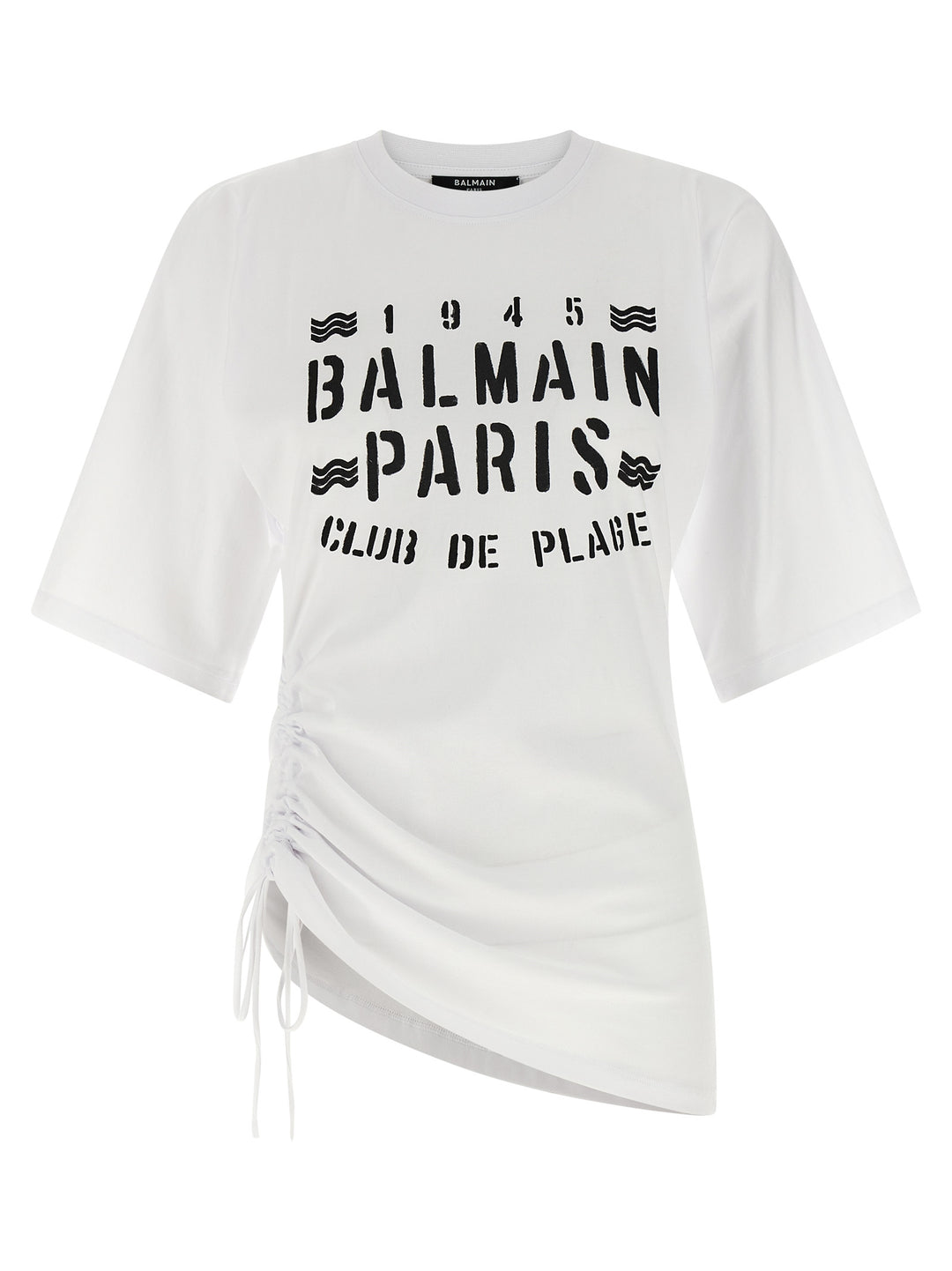 Balmain Balmain Club T shirt - Bianco/Nero | 095e522a15417f8f6e324c0552fd6593d85232e3