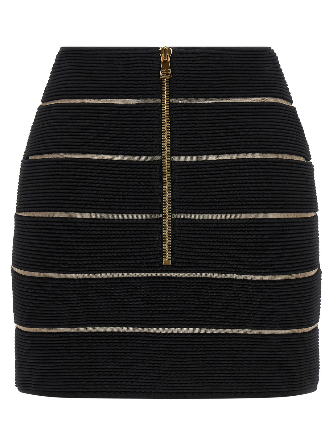 Balmain V-Shaped Waist Skirt Gonne - Nero | ffab8589d2f868989c73b296011e56956992364b