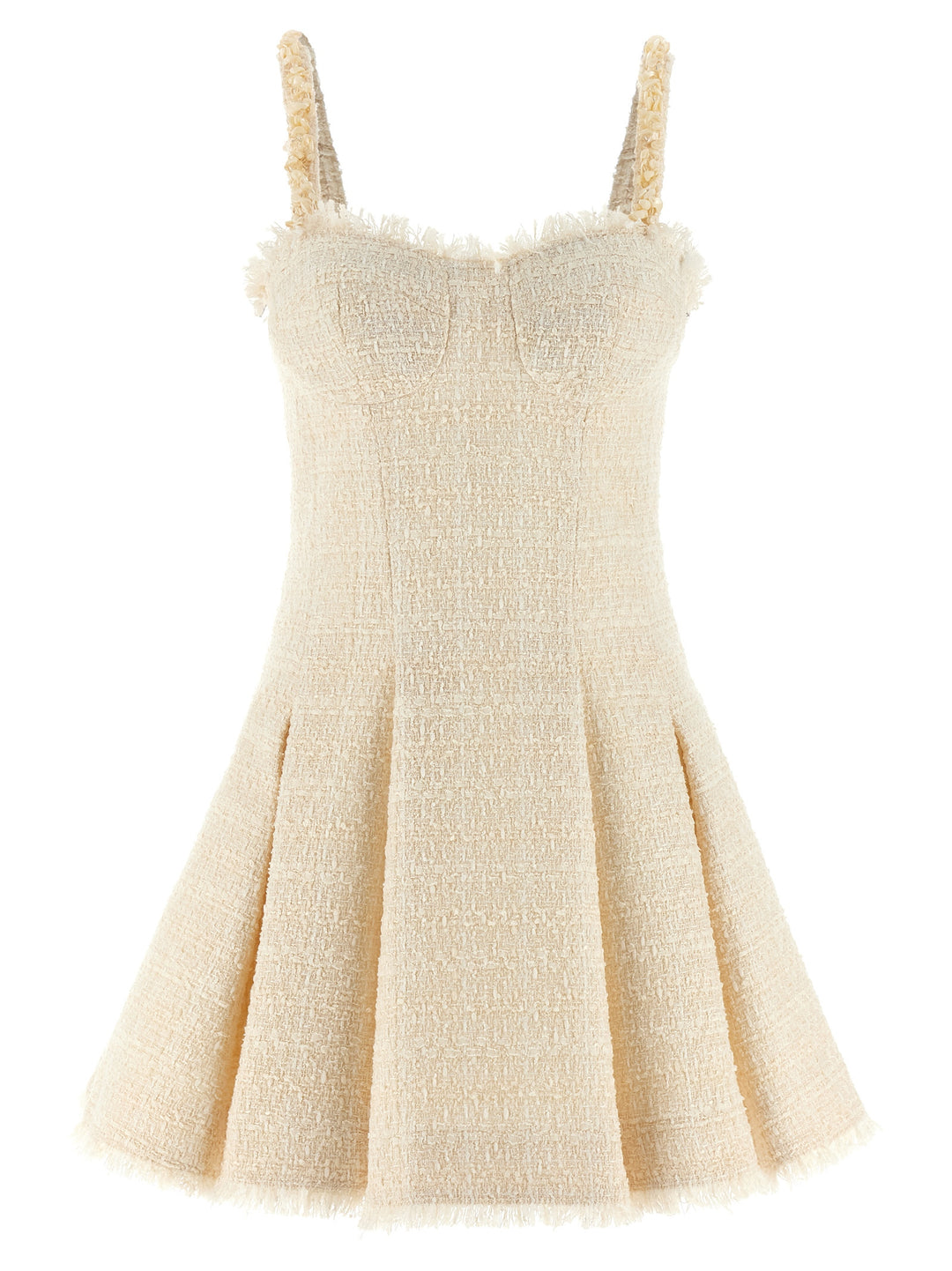 Balmain Conchiglie Abiti - Bianco | 67b08ab834d7c6948ea7c22fae72413ca6214b59