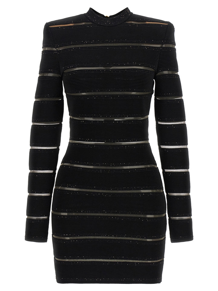 Balmain Bodycon Dress Abiti - Nero | 50bf9882a192651607346c8d6edae0366d6af98f