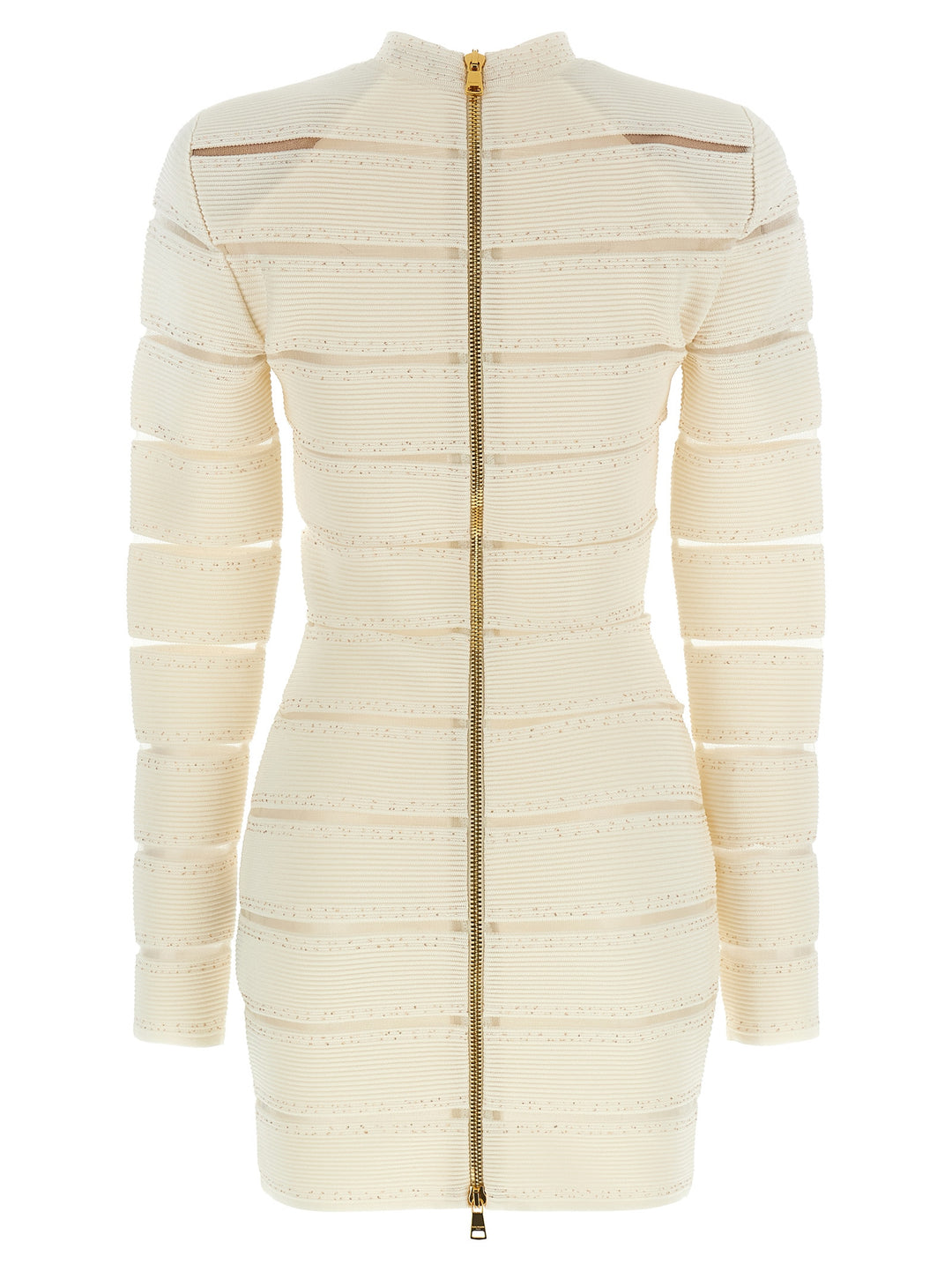 Balmain Bodycon Dress Abiti - Bianco | fe8d4a2f611fd698cfb7ed3ee13cd6467f039217