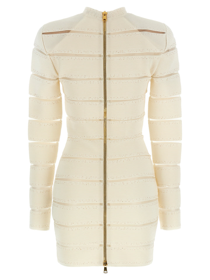 Balmain Bodycon Dress Abiti - Bianco | fe8d4a2f611fd698cfb7ed3ee13cd6467f039217