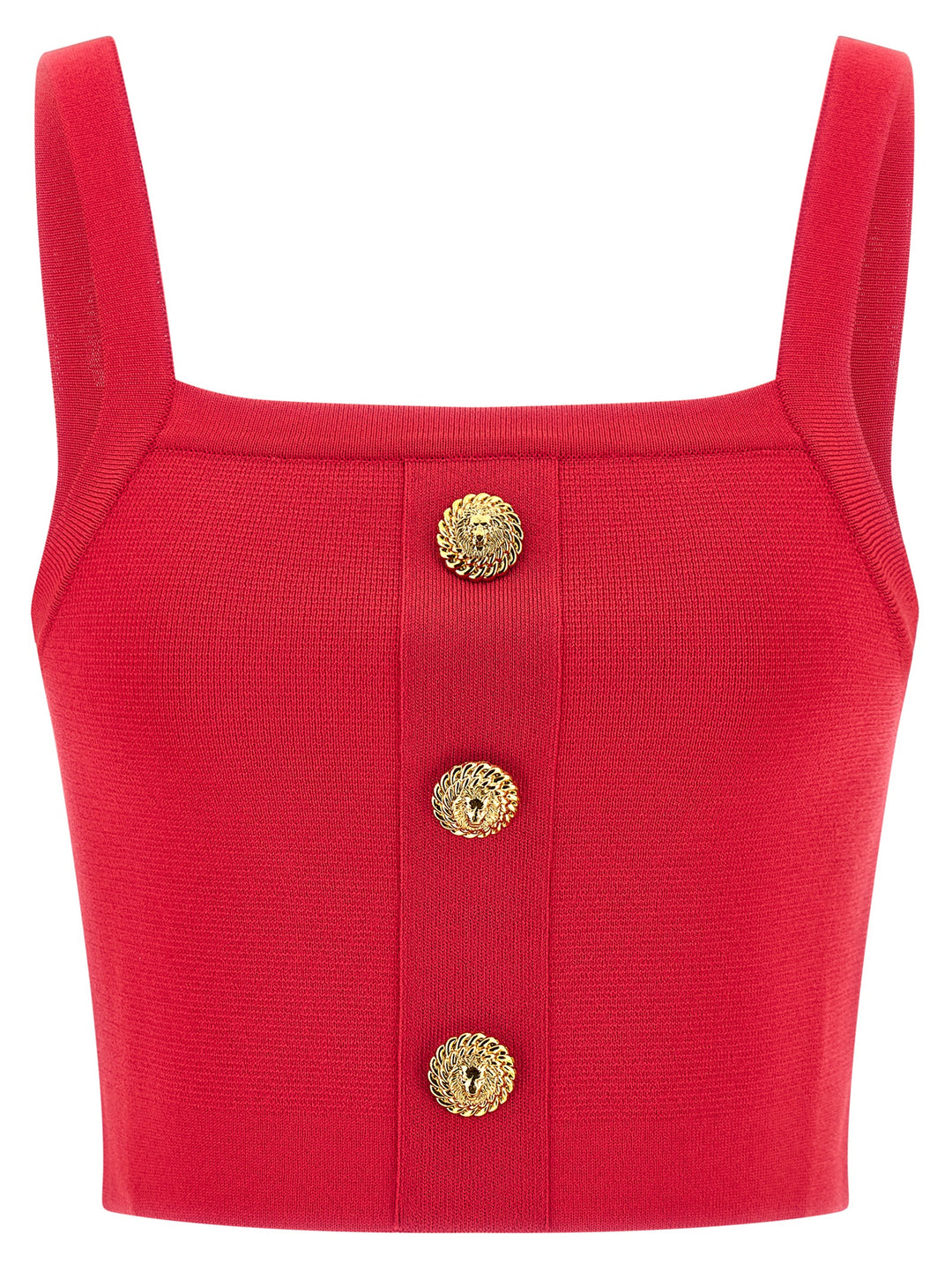 Balmain Top 3 Buttons Top - Fucsia | eff19140ce17b785e09df7edb8f6af9075d0494f