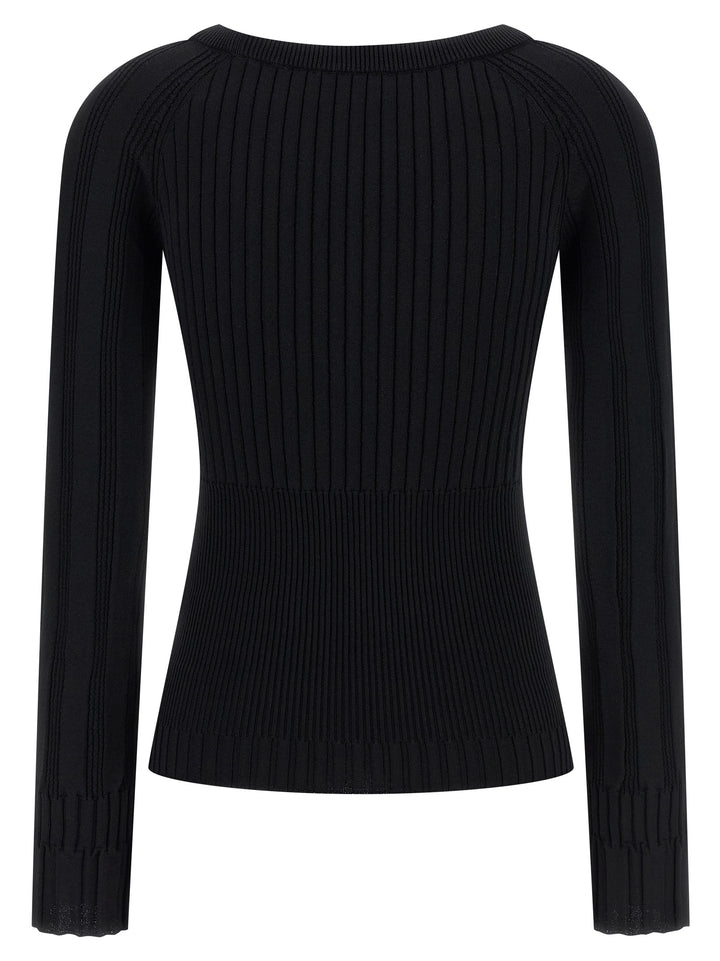 Balmain 3 Buttons Sweater Maglioni - Nero | c2be6711835df61e2c358f87454f3000fbe41c43
