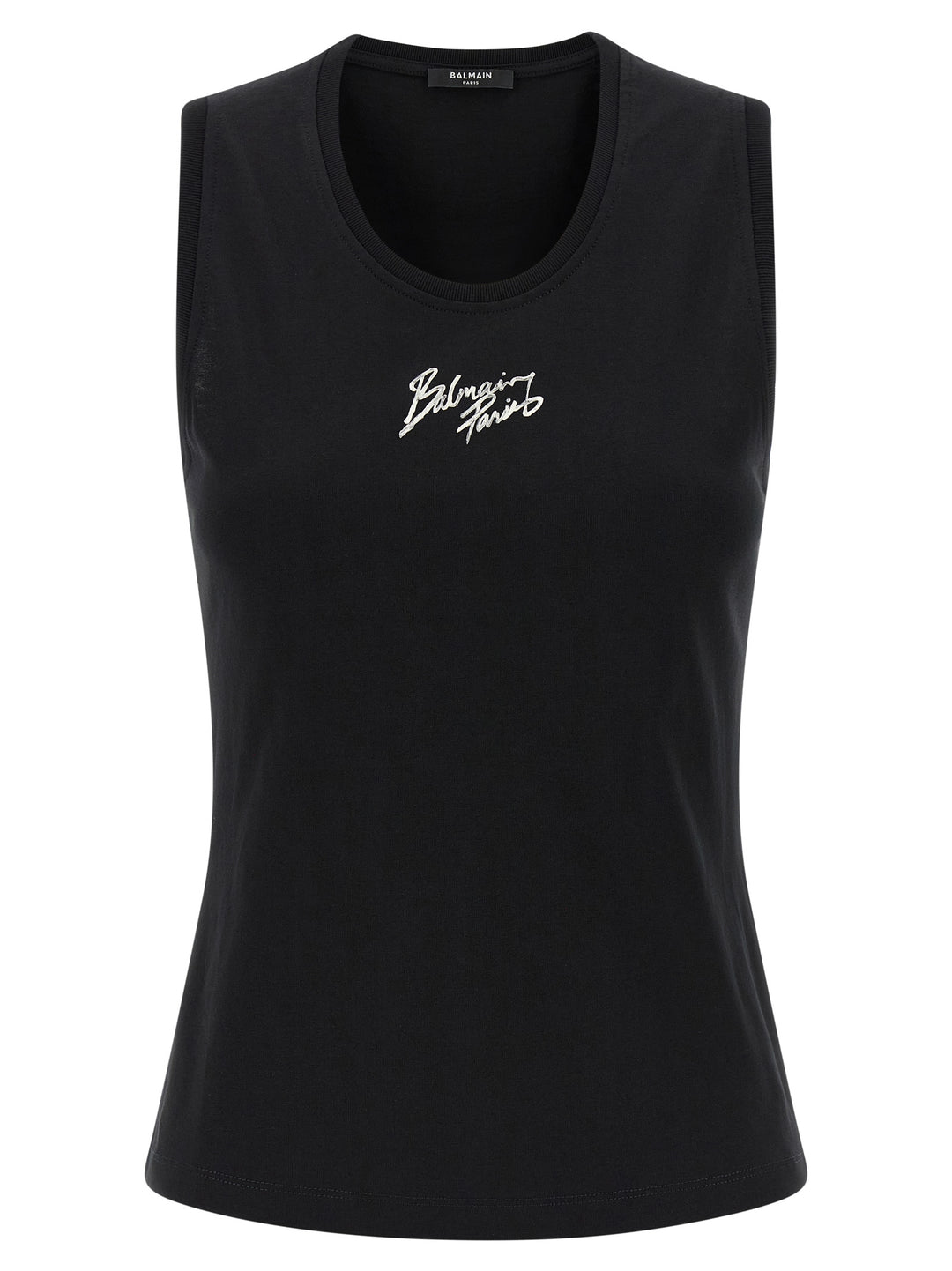 Balmain Balmain Paris Top - Nero | d7e2ce87b146f8ab399a6103243c6e226f2ff2cb