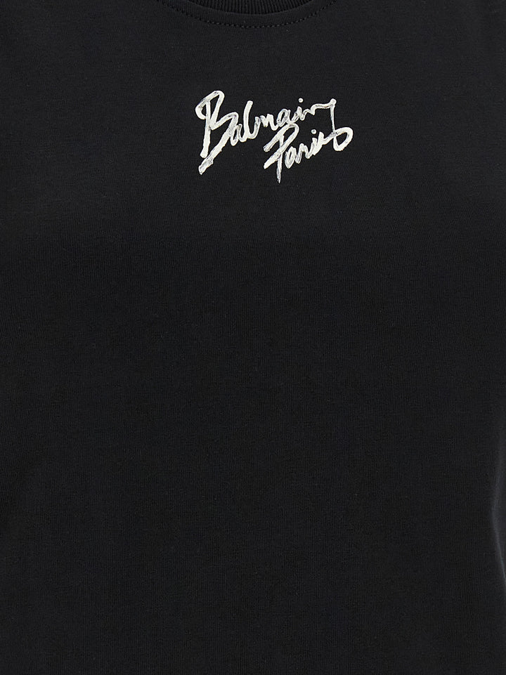 Balmain Balmain Paris Top - Nero | 1b4645bc7c20b07ddef2f303104f75ab28ebd0cb