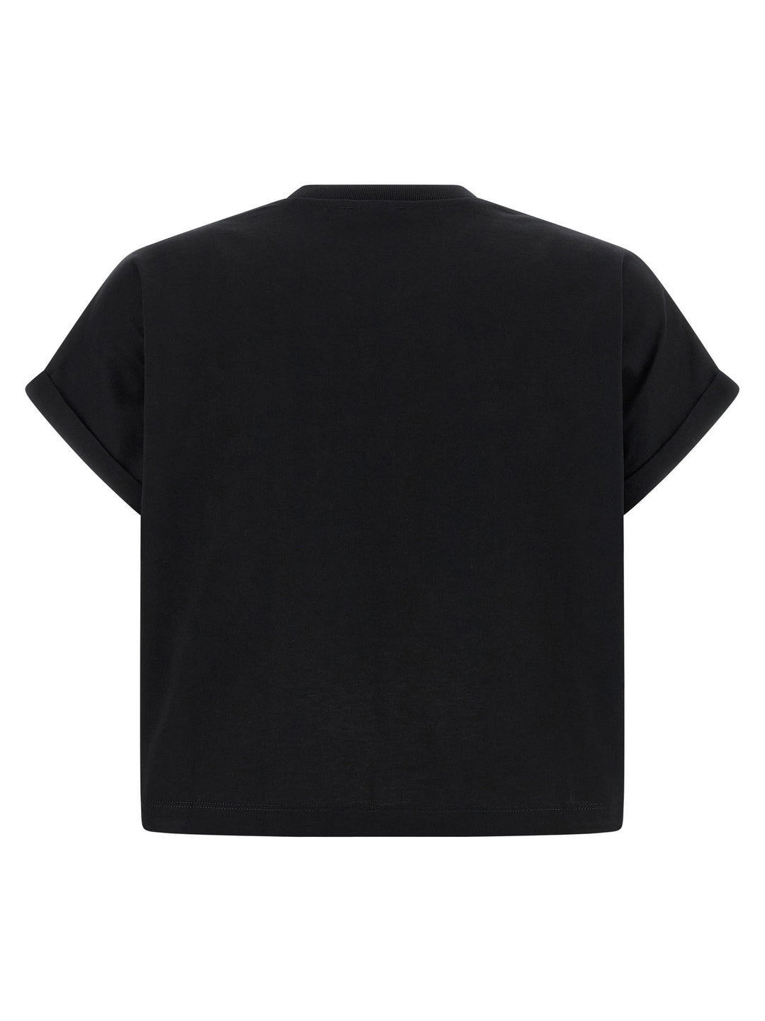 Balmain Cropped T shirt - Nero | 4718b92fc527607e208ee04c793ee8d1edbaf9fc