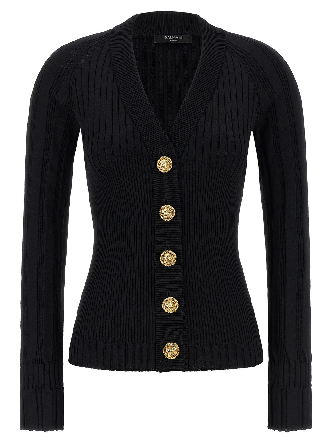 Balmain Button Cardigan Maglioni - Nero | d8e6997995c3872dd6043cfa30f784c8565a2910