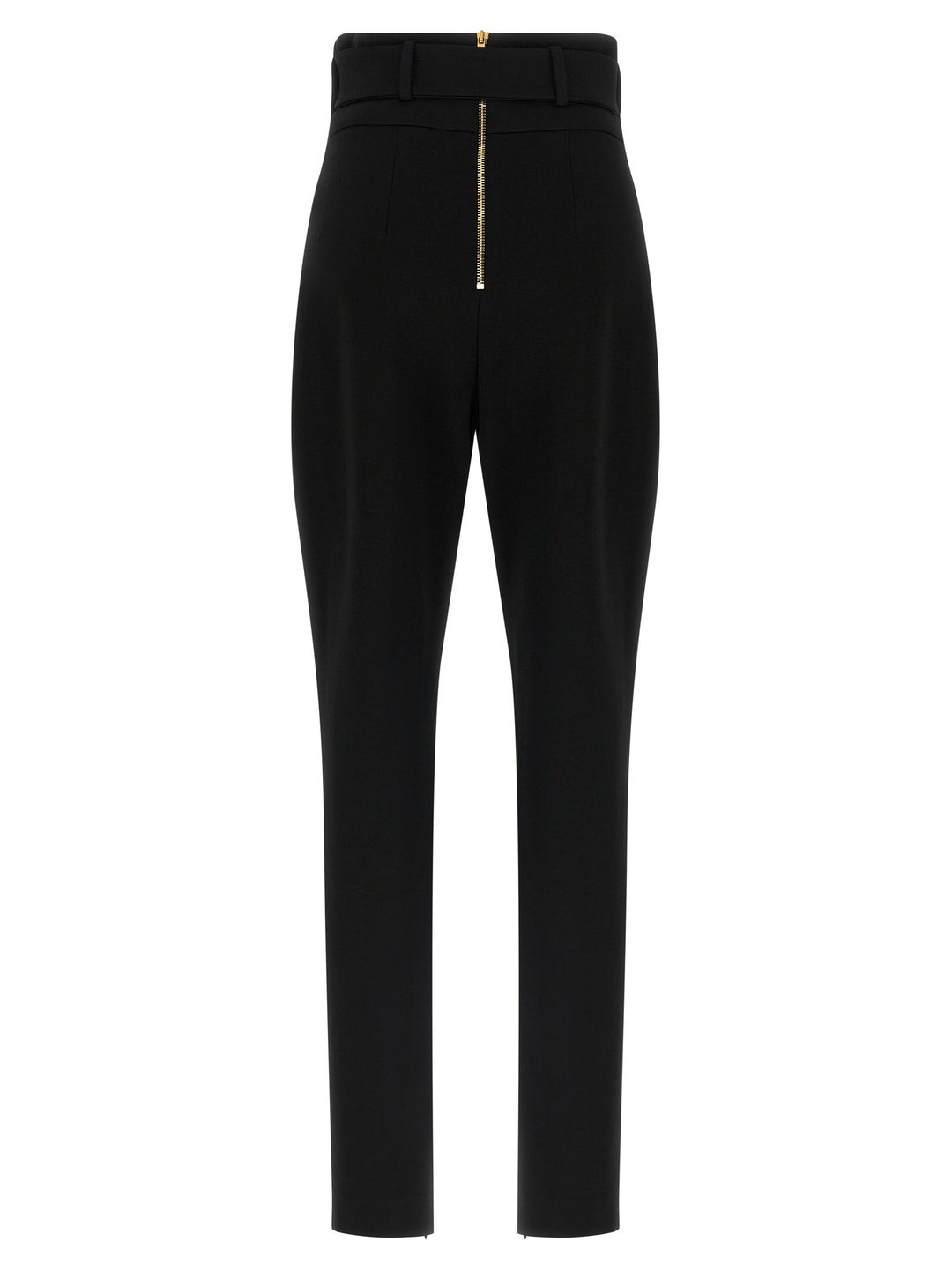 Balmain Belted Pantaloni - Nero | c5a1706525d46700726c3aed020dbea53a5575a8