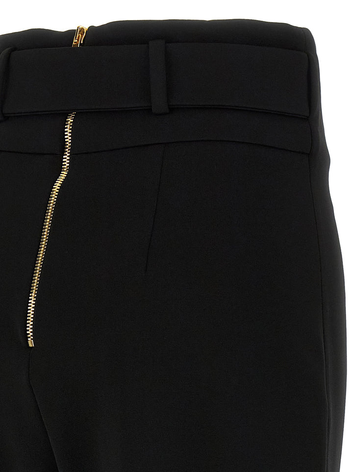 Balmain Belted Pantaloni - Nero | 5e89db30877d8fe0ebe561cc02fa852adf44ef73