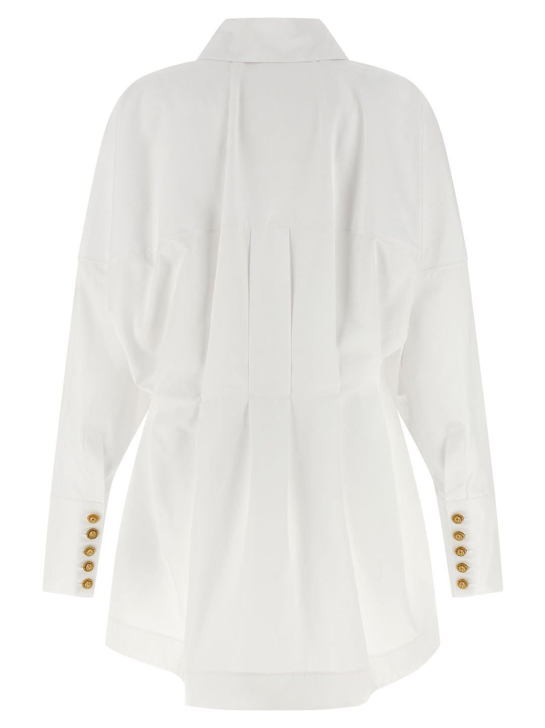 Balmain Chemisier Dress Abiti - Bianco | 04e6982d76355772619cdcbfddd2f684ea778c60