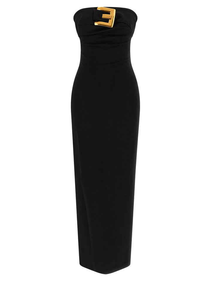 Balmain Belt Dress Abiti - Nero | 76185dae0ae4e7223191ce54b28baa28c9f647fe