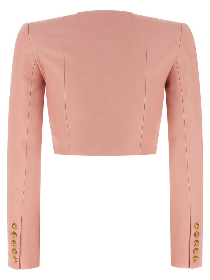 Balmain Testa Di Leone BlazerS - Rosa | 54c454d3ead8d2abafc82d5363367111412a4840