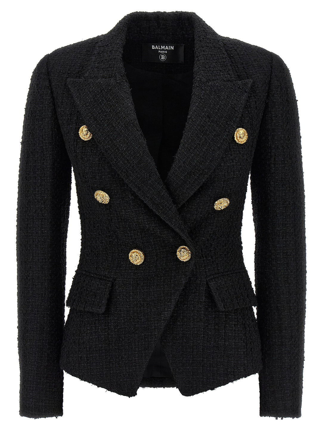 Balmain Tweed Blazer BlazerS - Nero | bf9dbfc4d355e6650469c9ac8c27d8adc950ec33