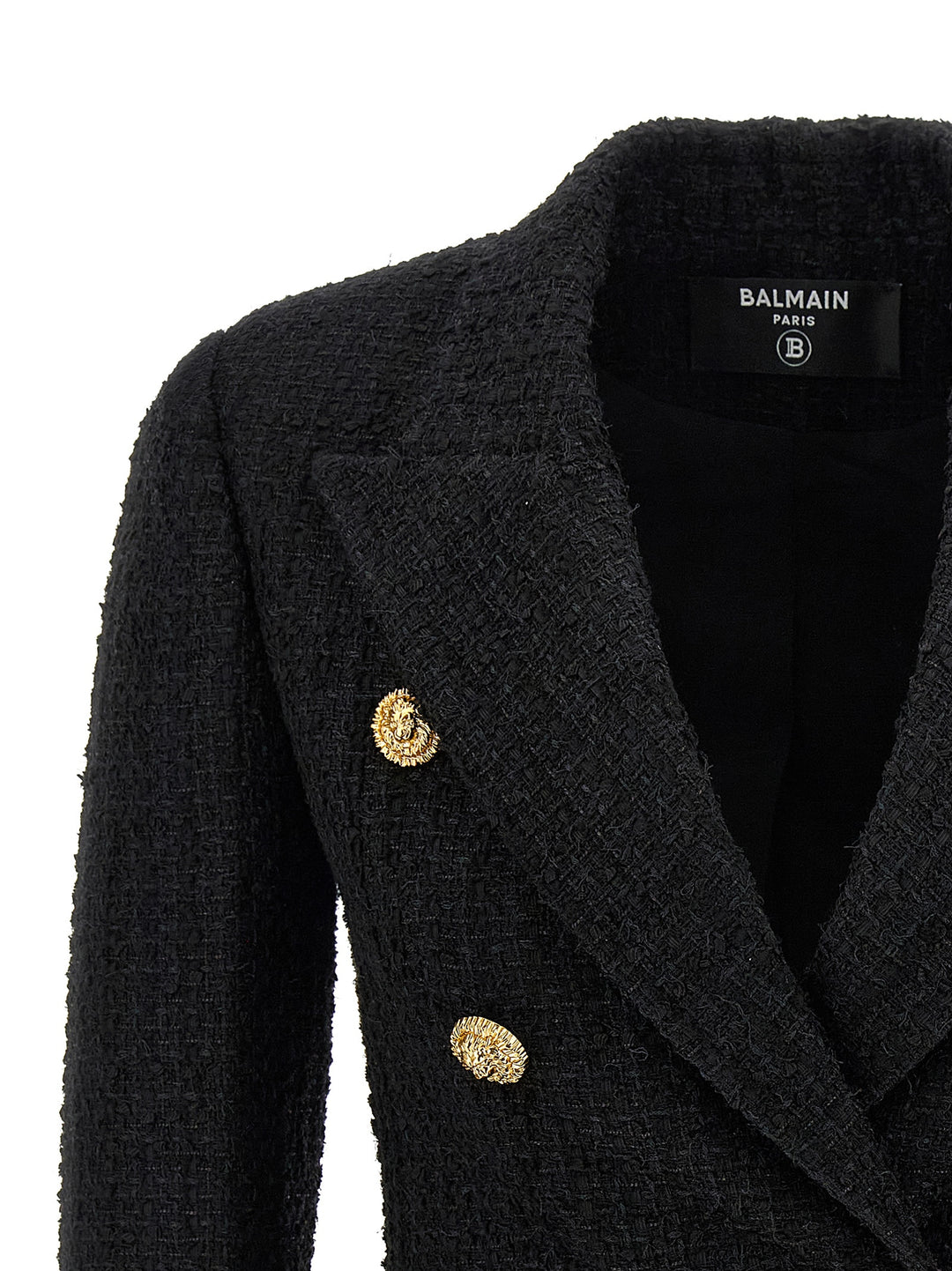 Balmain Tweed Blazer BlazerS - Nero | 8ccee8f98ce8904ee7985bcc081ac0286d5377dc