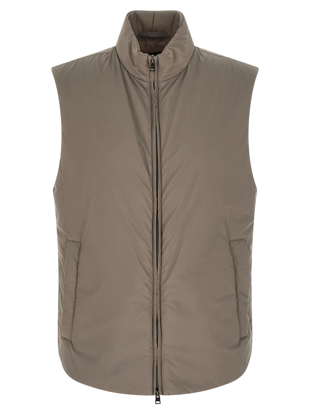 Herno Ecoage Gilet - Grigio | bb5d24ec4abd2a806a0a047f432d7919de34f239