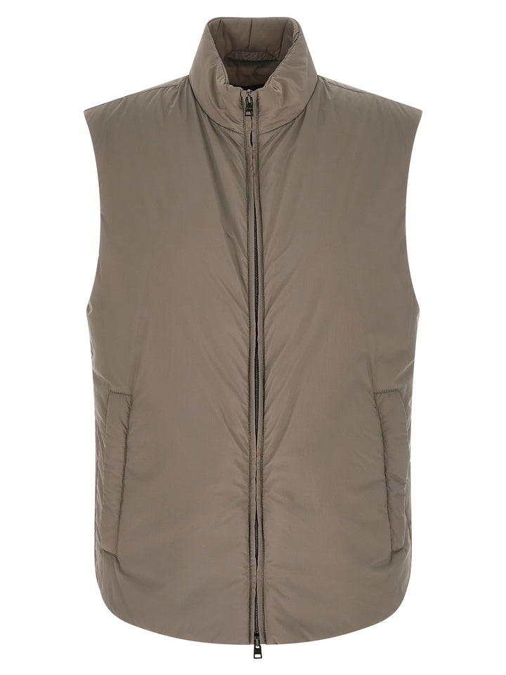 Herno Ecoage Gilet - Grigio | bb5d24ec4abd2a806a0a047f432d7919de34f239