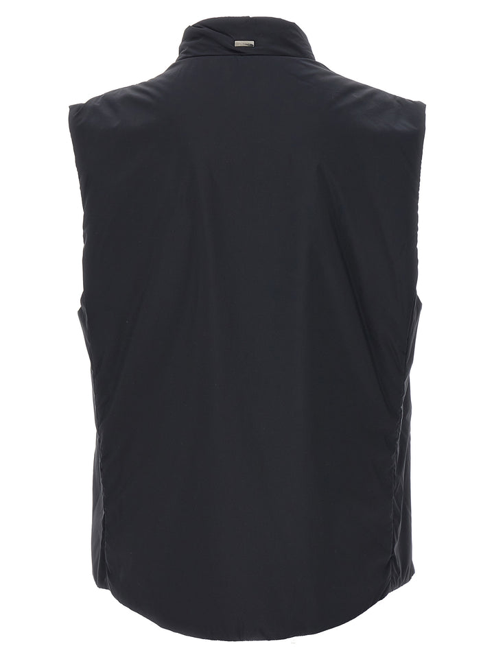 Herno Ecoage Gilet - Nero | 0bf7c10076994ccdb3c8b0befdf218265a3745e8