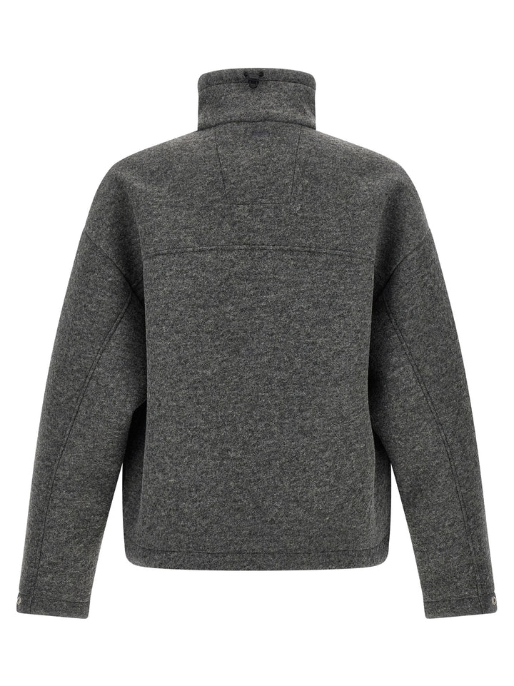 Laminar Pannolenci Jacket Puffer Jackets - Grigio | 35d8dca029954cfba02bcc19546c90e21d2a9b7e