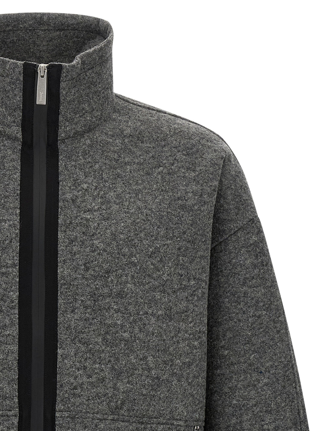 Laminar Pannolenci Jacket Puffer Jackets - Grigio | 6089c7c103ab5a0d298bc7f1f879523bc153980b