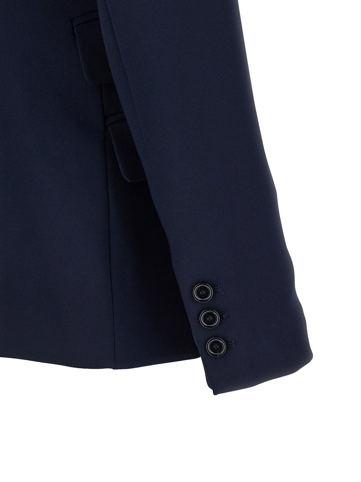 Elisabetta Franchi Light Crêpe Blazer BlazerS - Blu | 590e653d2fae1cfd36f4e6f3ac7a75b6e4327830