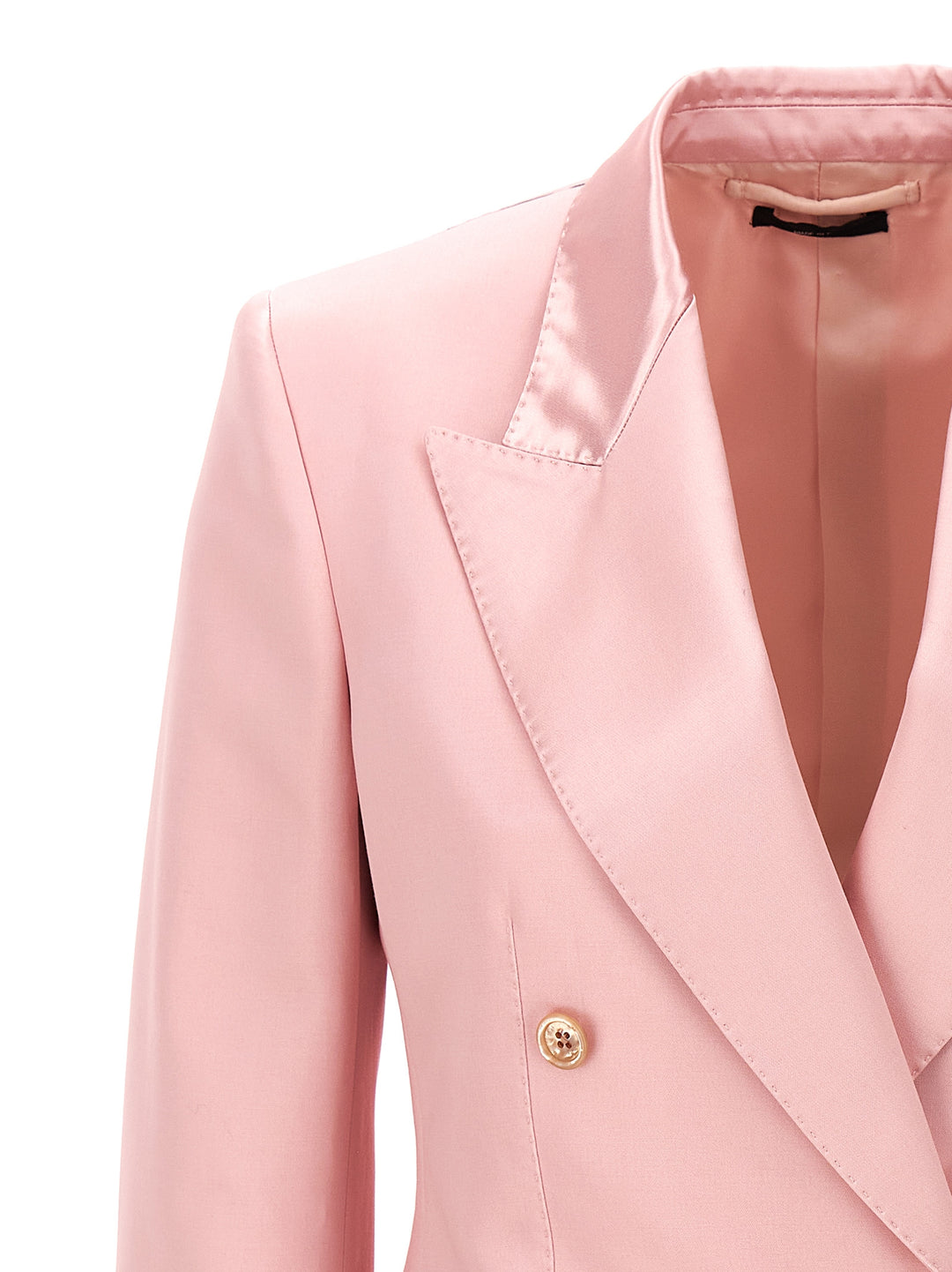Double-Breasted Blazer Blazer And Suits Rosa