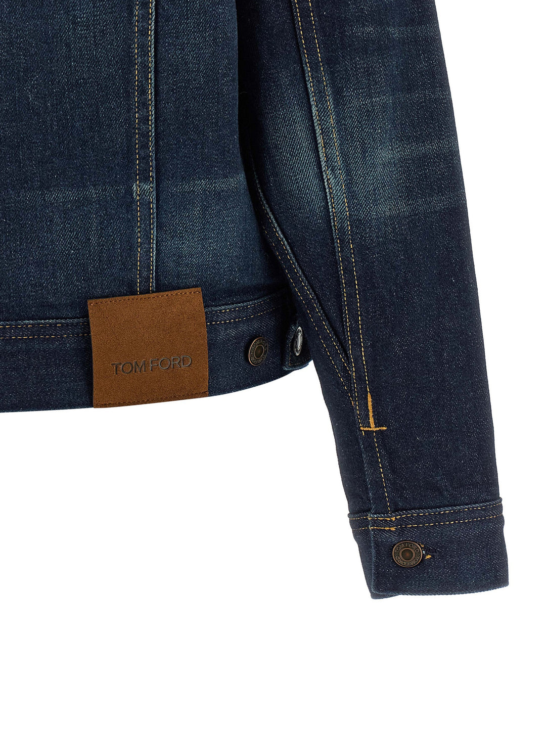 Tom Ford Japanese Denim Jacket Puffer Jackets - Blu | 0d6c2c3332e620da374f4db707ec7551374e38a0