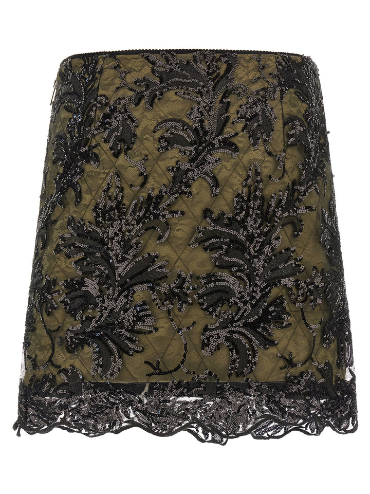 Le Twins Giulia Gonne - Verde | cd4405b904cdcda23ce4ed9ff60c113b16ec81c7