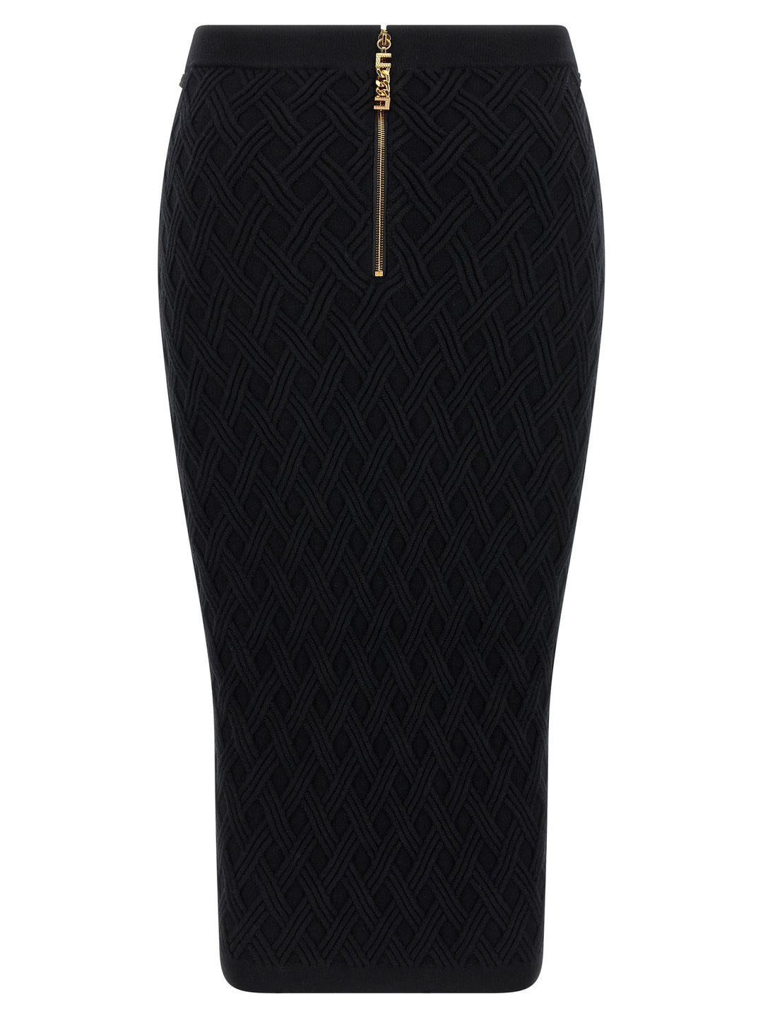 Elisabetta Franchi Diamond Skirt Gonne - Nero | 00be4d3f2208d432d1404f1a529a85775e0b5477