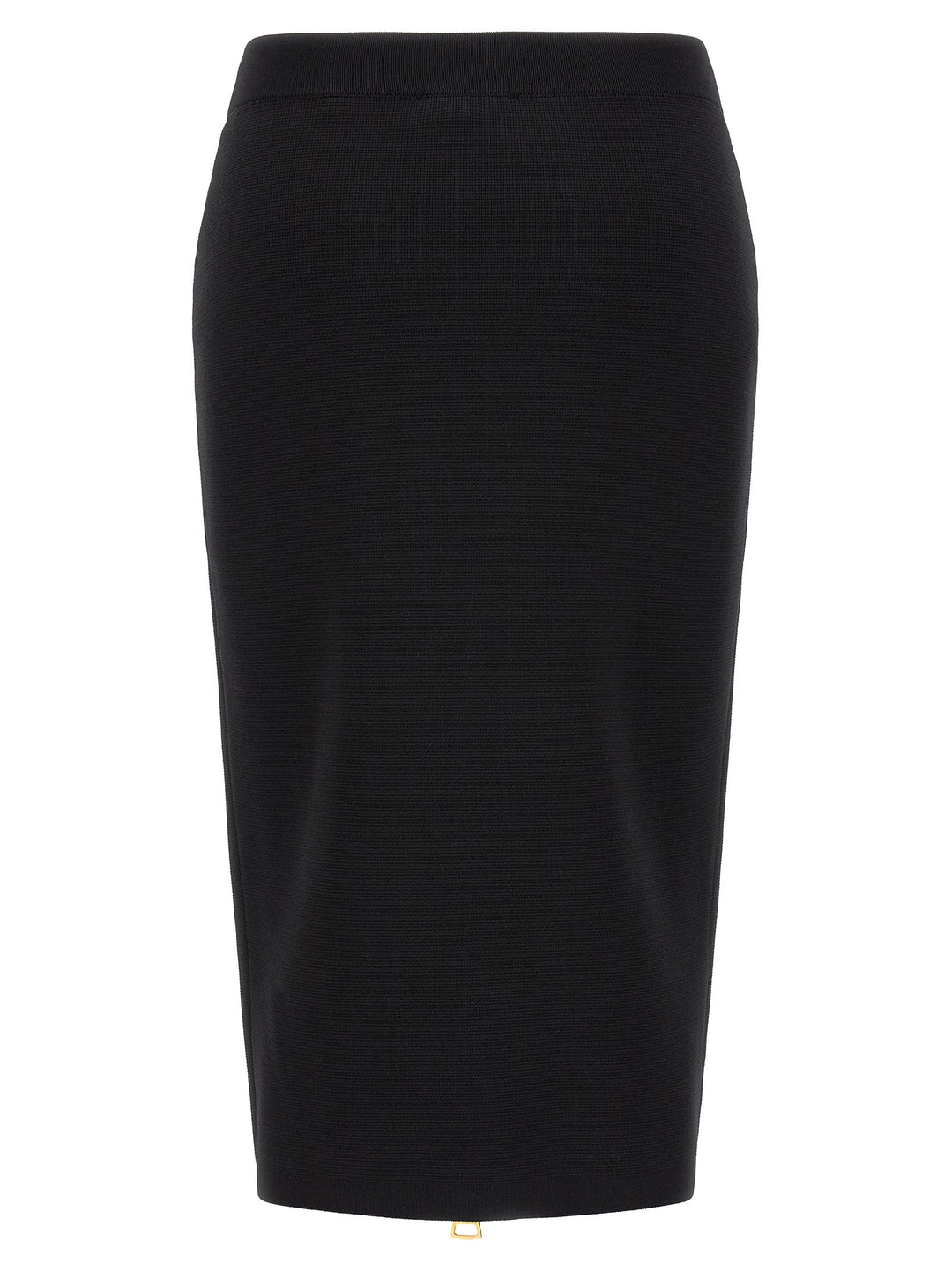 Elisabetta Franchi Zip Skirt Gonne - Nero | 93b903a86d878023b270597b500bc3a8ef1f6b17