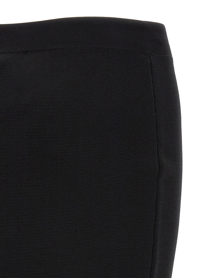 Elisabetta Franchi Zip Skirt Gonne - Nero | 72b4948473aaebb4841cdb01eff84ac3a1f61ac0