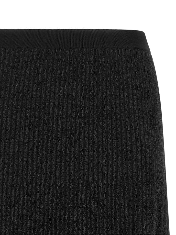 Elisabetta Franchi Ruffled Skirt Gonne - Nero | de33592af7760082fbbf860aac34fa9624e3f251