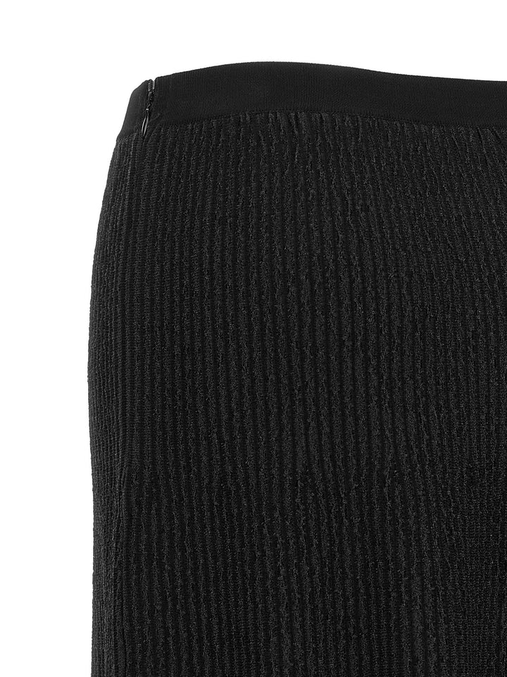 Elisabetta Franchi Ruffled Skirt Gonne - Nero | 5b8499223e177de42a82573ec9bb99db175d1f82