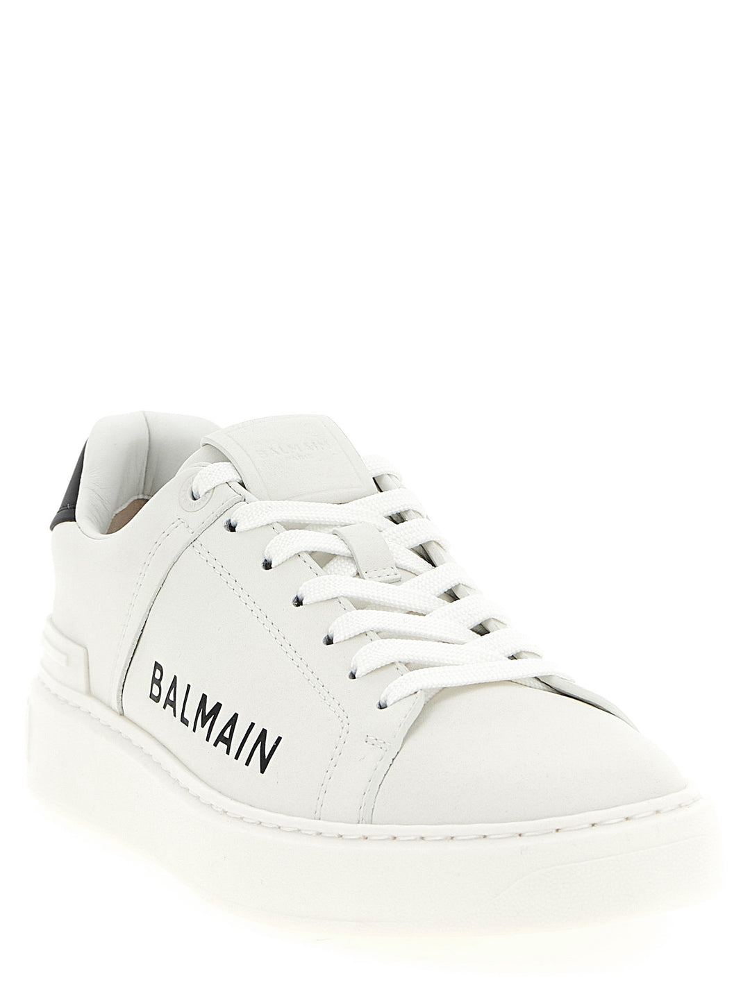 Balmain B-Court Sneakers - Bianco/Nero | 38331dcb52c7ac75ac2756fa1ad73e2ec1fdbd5a