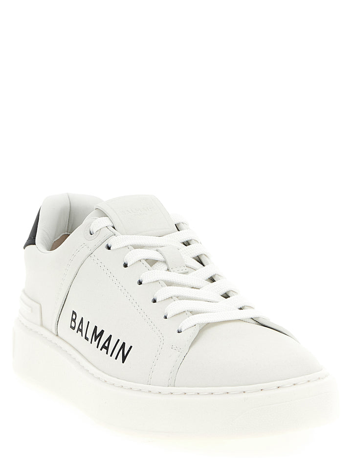 Balmain B-Court Sneakers - Bianco/Nero | 38331dcb52c7ac75ac2756fa1ad73e2ec1fdbd5a