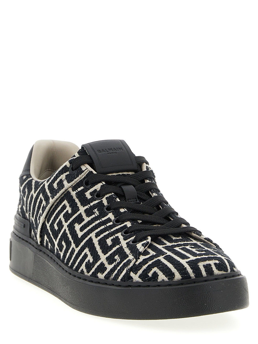 Balmain B-Court Sneakers - Nero | 545b8bd26aca6fe64bb8d7bb6fd589a5b1d0adc4