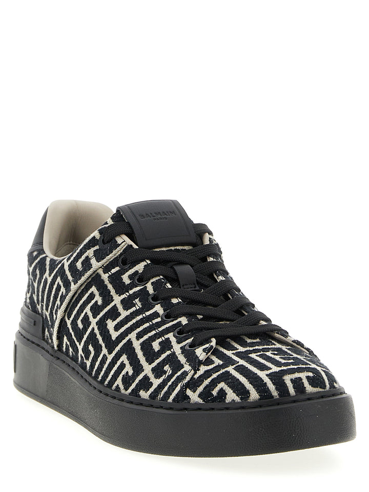 Balmain B-Court Sneakers - Nero | 545b8bd26aca6fe64bb8d7bb6fd589a5b1d0adc4