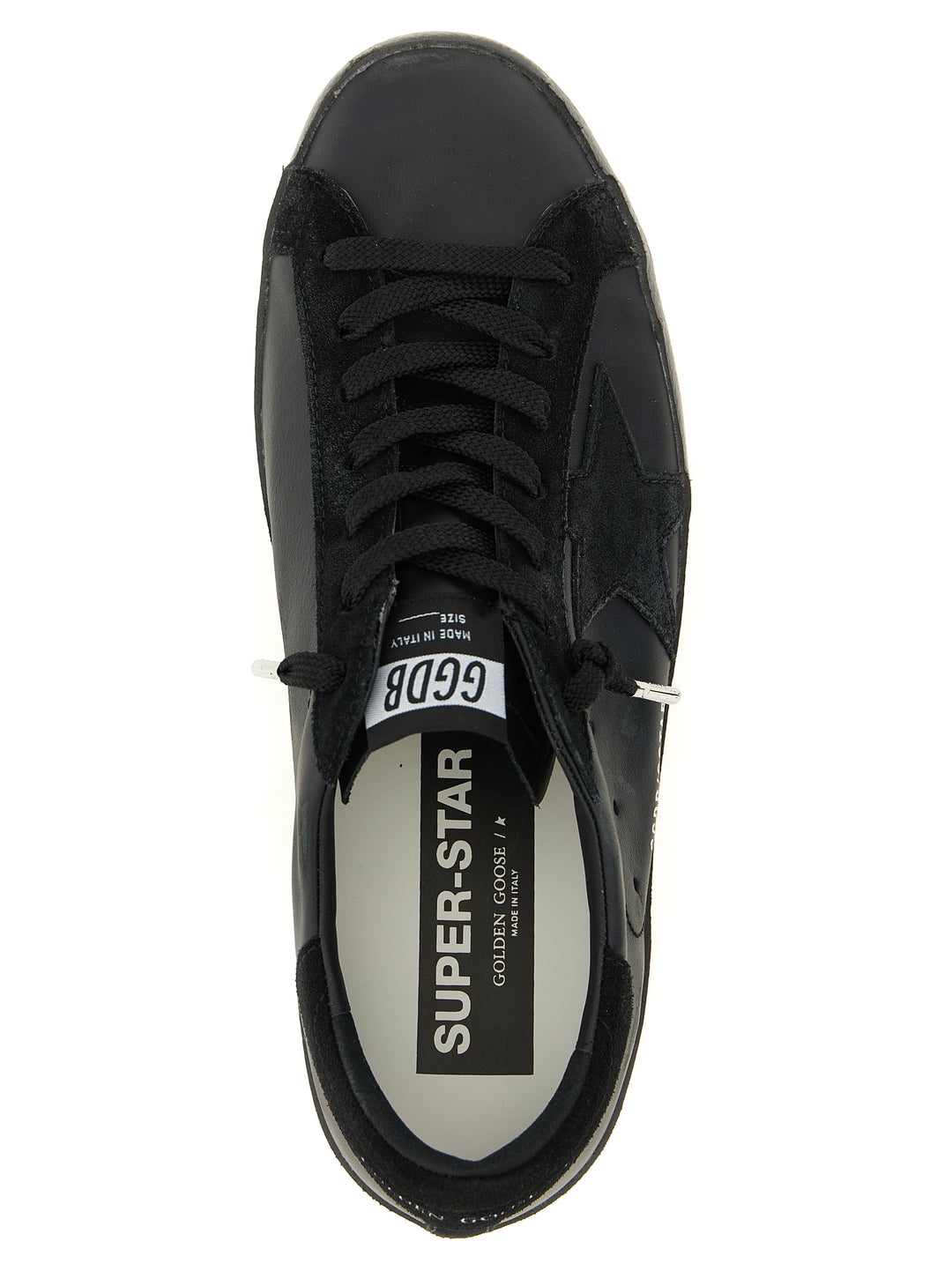 Golden Goose Super-Star Sneakers - Nero | ea6674f8ea98c2b4e1a8880a0924d124670b3290