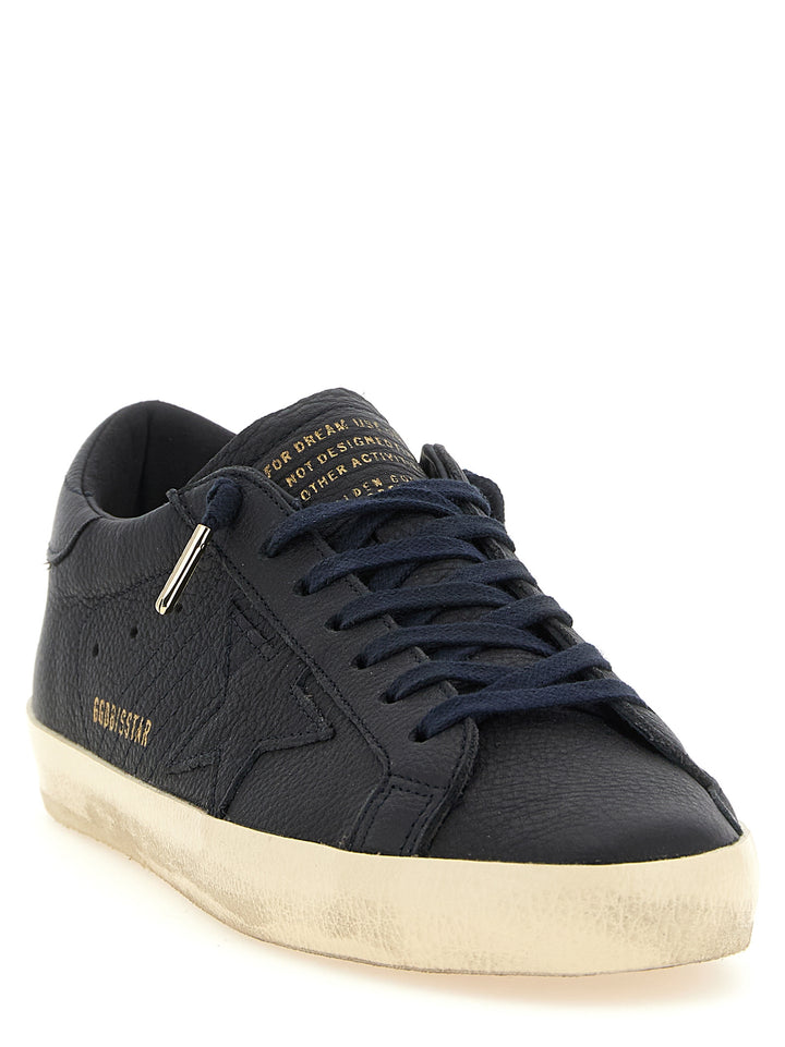Golden Goose Super-Star Sneakers - Blu | afe9a75781d992762f9e962aa3796faf9a7ef7e7
