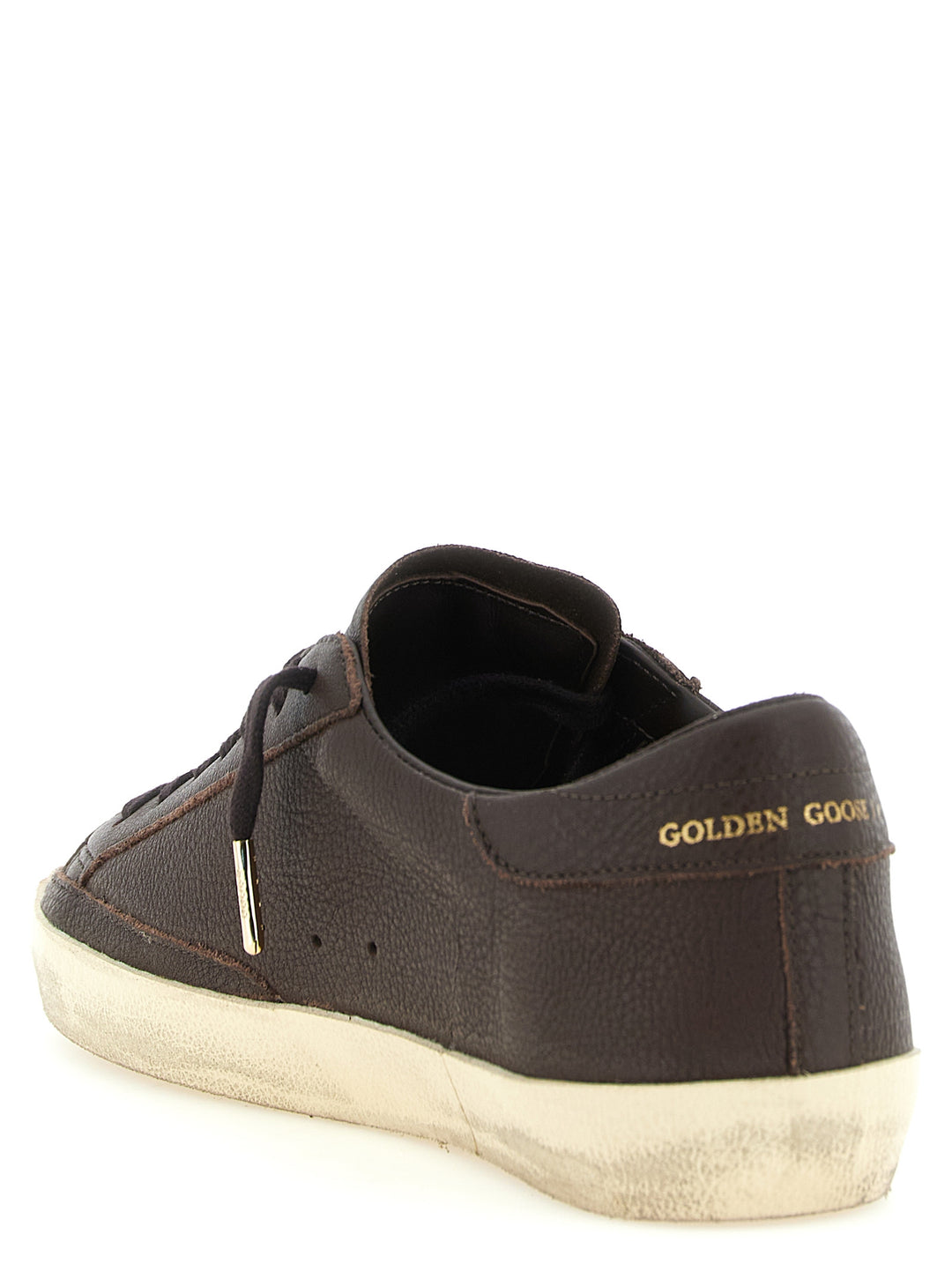 Golden Goose Super-Star Sneakers - Marrone | bfbed2eaefae67b5bc87b71d3fd59120410c56ed